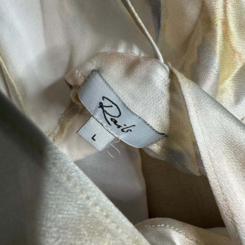 Rails Dina Diffused Blossom Satin Slip Midi Dress… - image 6